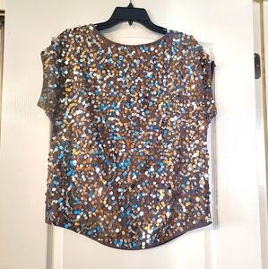 The Limited sequin party top